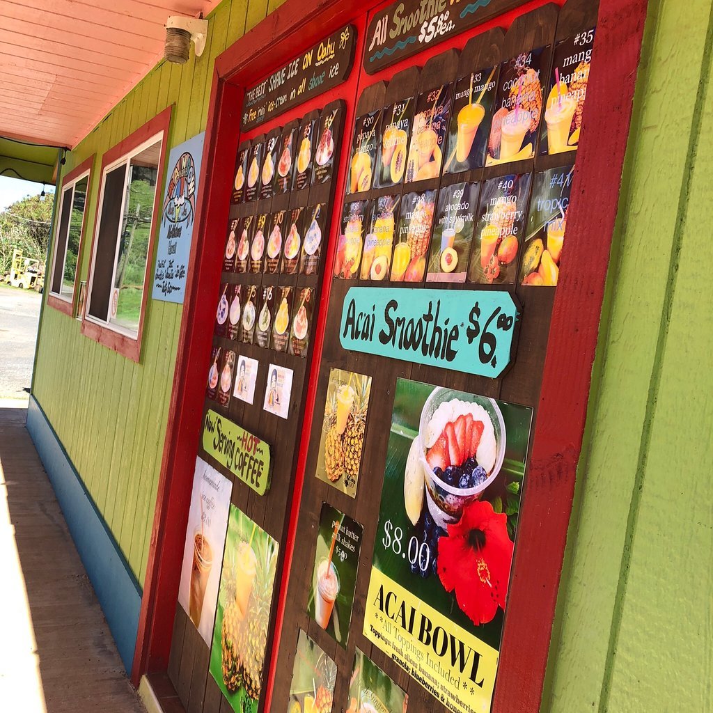 Rainbow House Shave Ice