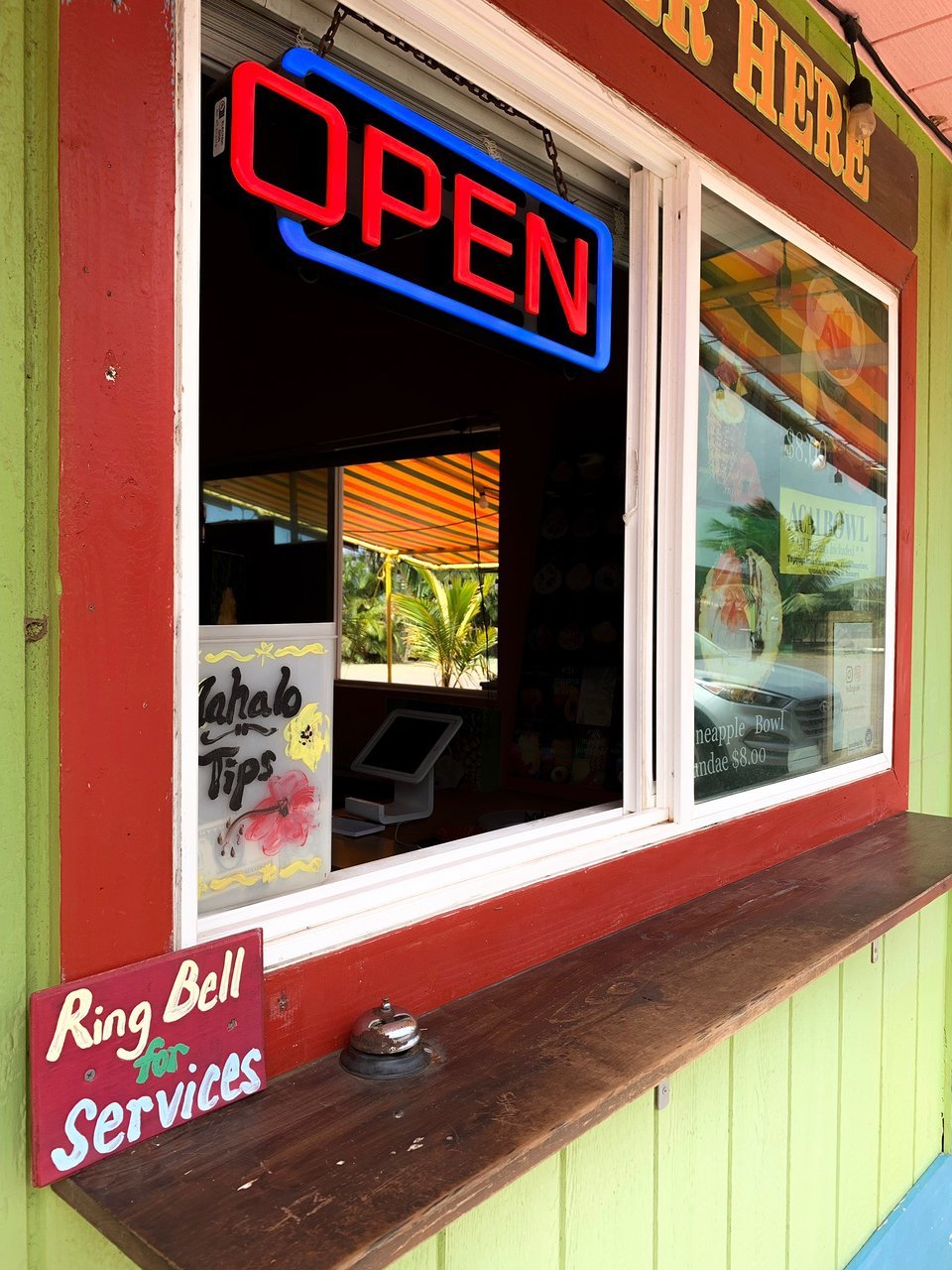 Rainbow House Shave Ice